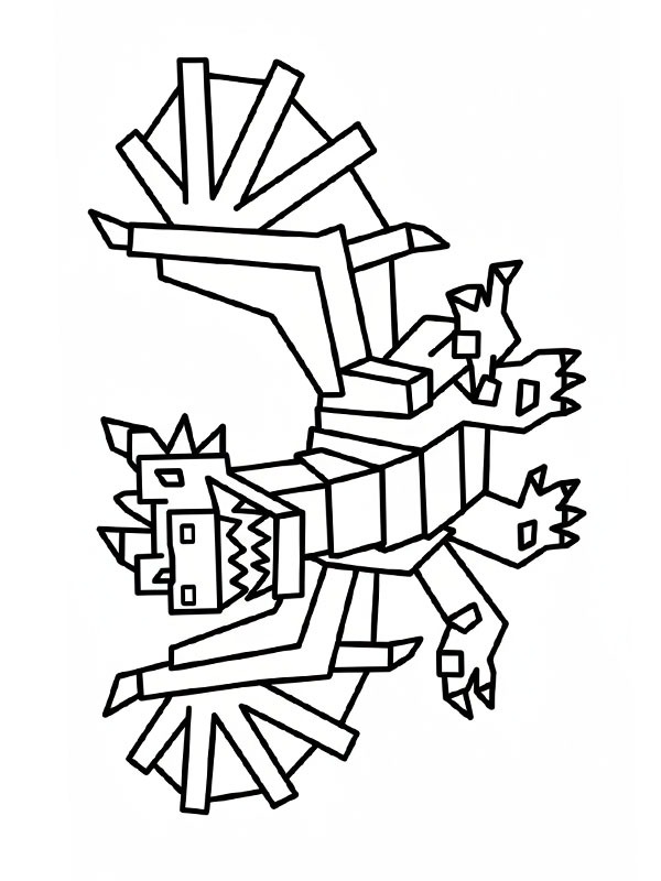 Dragon Cannelloni (Steal a Brainrot) Målarbild Dragon Cannelloni (Steal a Brainrot) Målarbild