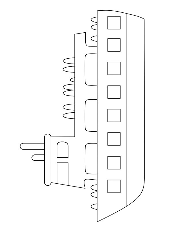 Enkel f&auml;rja Målarbild