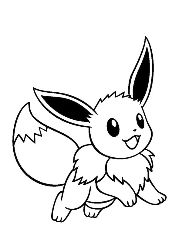 Eevee (Pokémon) Målarbild Eevee (Pokémon) Målarbild