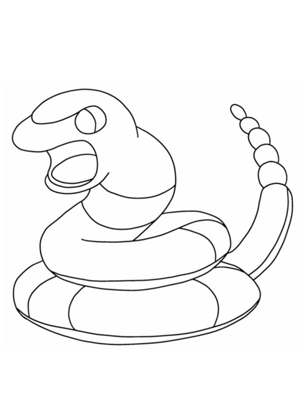 Ekans (Pokémon) Målarbild Ekans (Pokémon) Målarbild