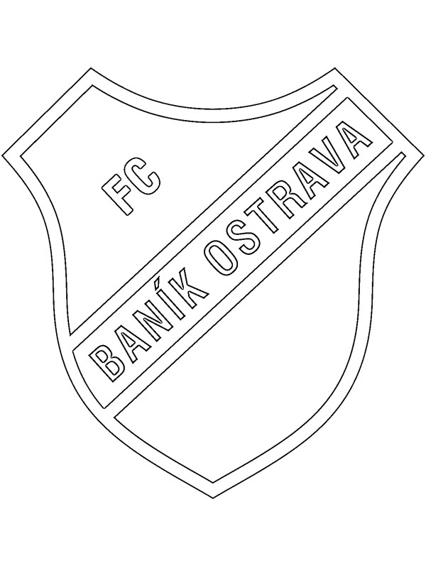 FC Baník Ostrava Målarbild