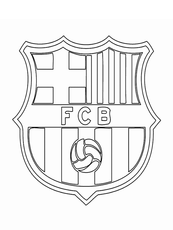 FC Barcelona Målarbild