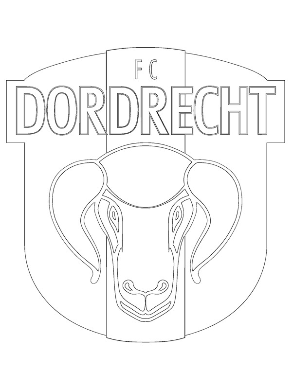 FC Dordrecht Målarbild