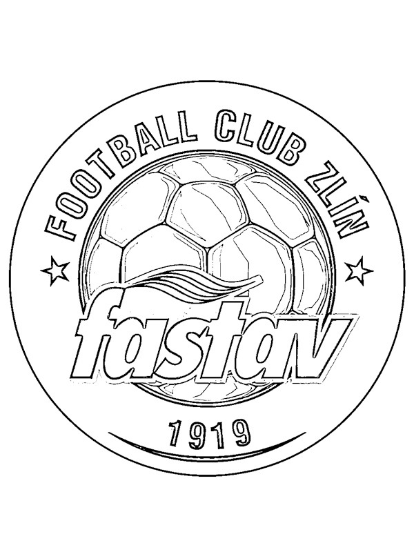 FC Fastav Zlín Målarbild