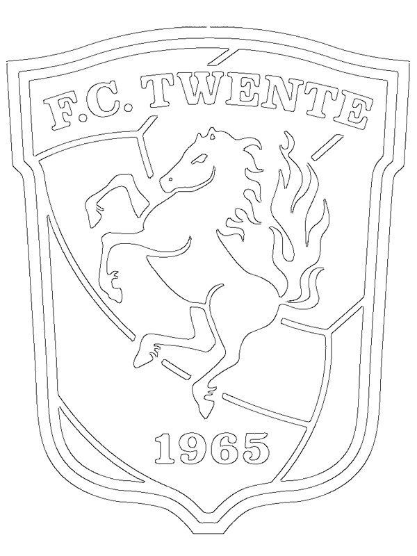 FC Twente Målarbild