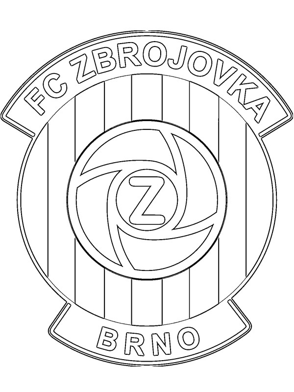 FC Zbrojovka Brno Målarbild