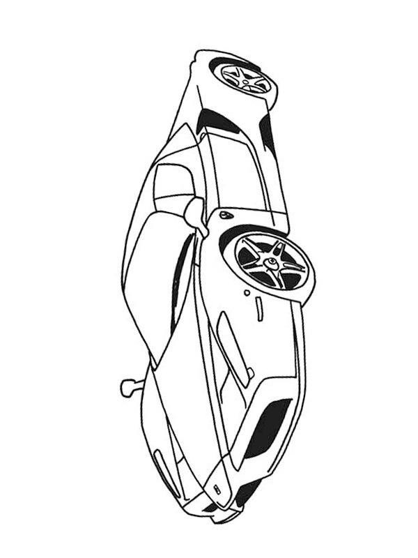 Enzo Ferrari Målarbild Enzo Ferrari Målarbild