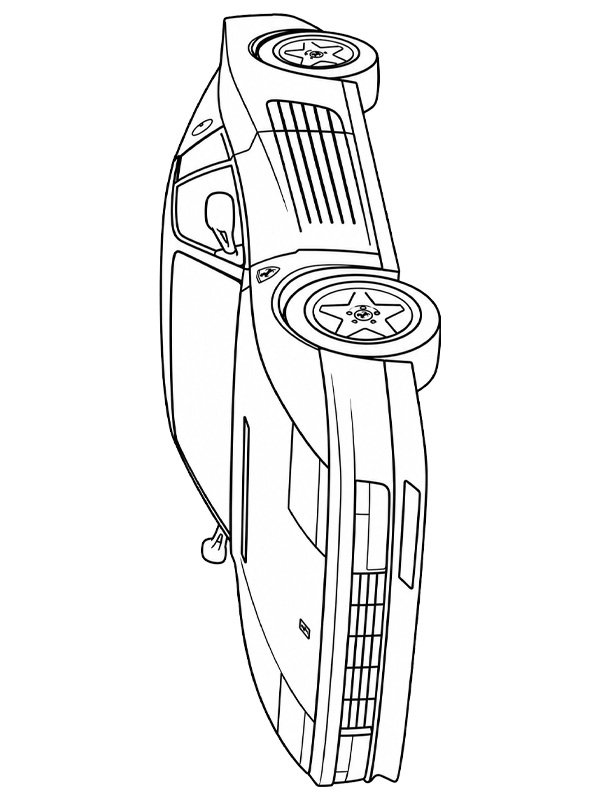 Ferrari Testarossa Målarbild
