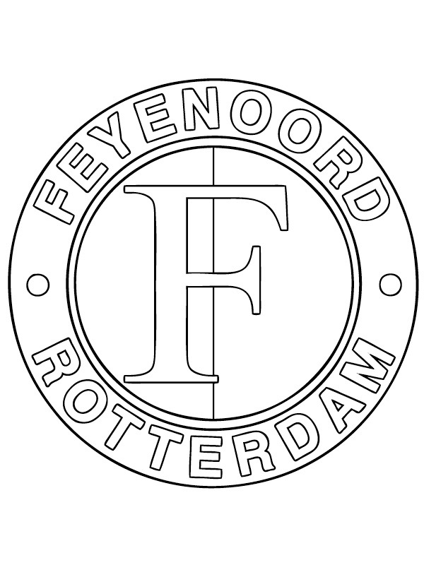 Feyenoord Rotterdam Målarbild