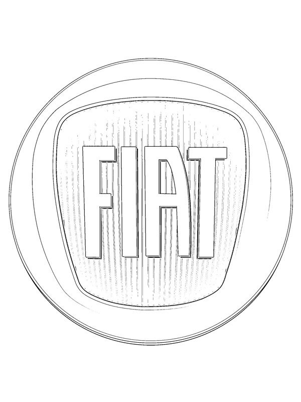 Fiat Logga Målarbild