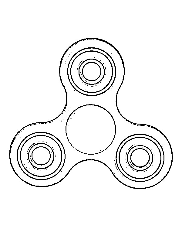 Fidgetspinner Målarbild Fidgetspinner Målarbild