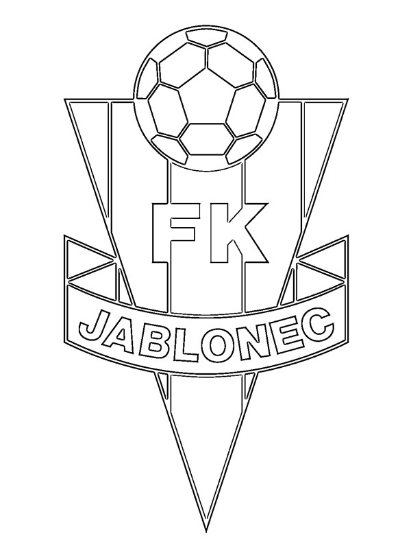FK Jablonec Målarbild