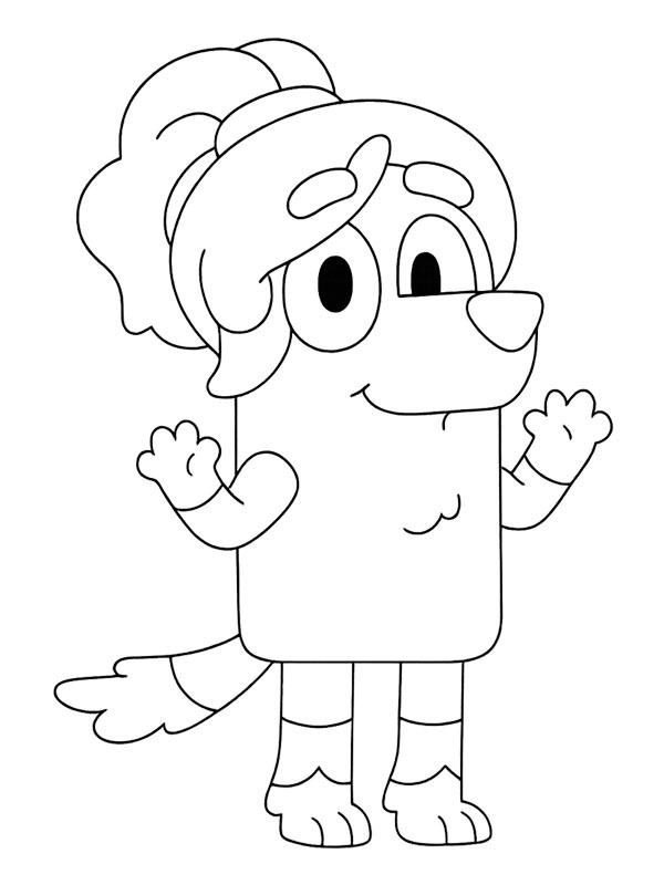 Frisky Heeler Målarbild Frisky Heeler Målarbild