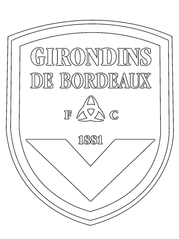 FC Girondins de Bordeaux Målarbild