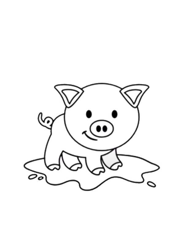 Rolig gris Målarbild