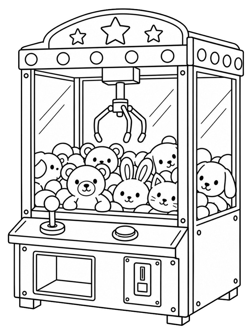 Kloautomat Målarbild