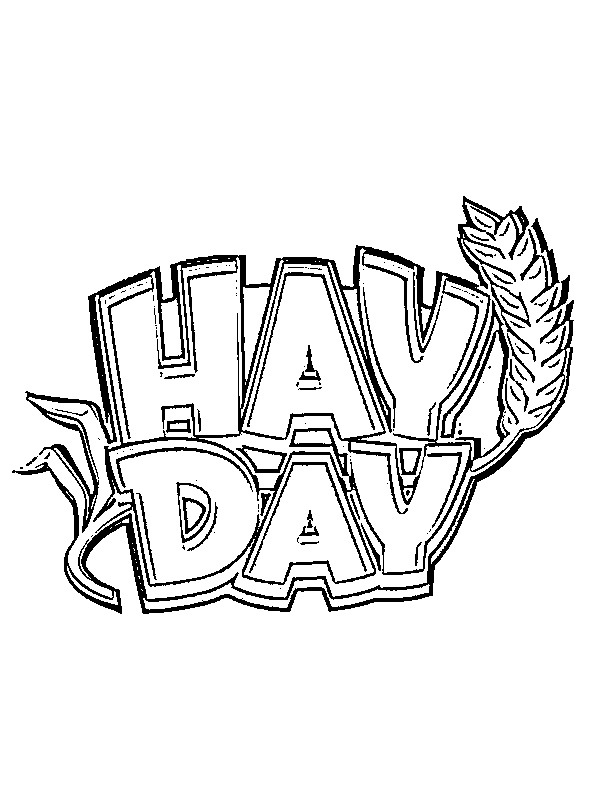 Hay Day logga Målarbild