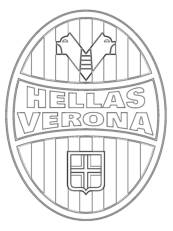 Hellas Verona Målarbild
