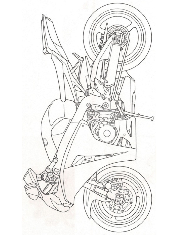 Honda CBR1000RR Målarbild