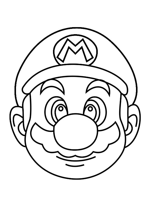 Marios huvud Målarbild Marios huvud Målarbild