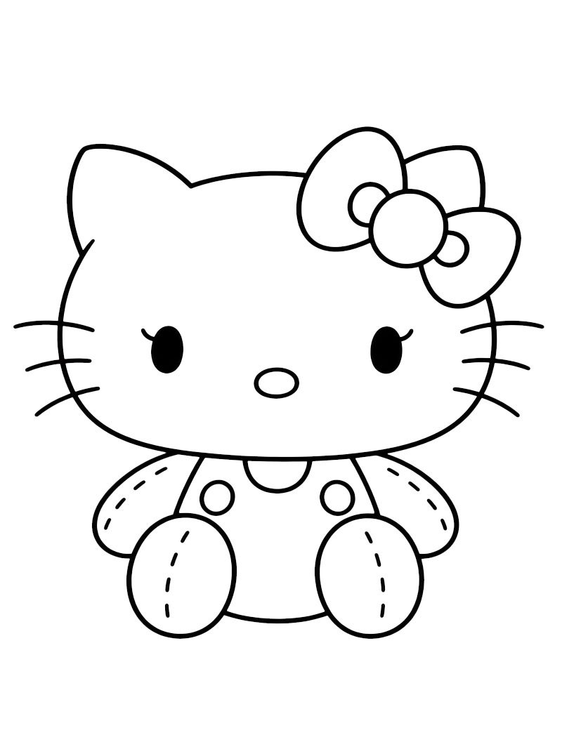 Jisoo Hello Kitty Målarbild