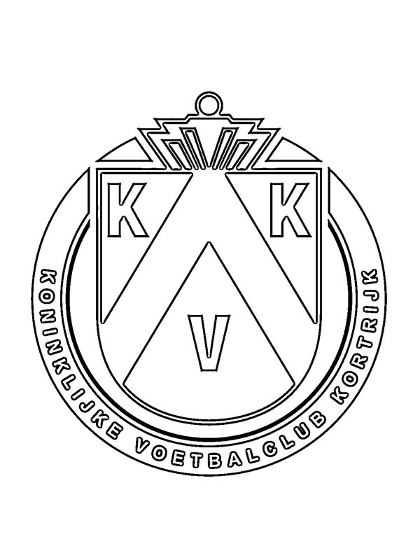 KV Kortrijk Målarbild