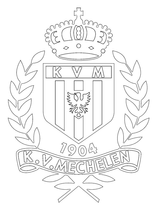 KV Mechelen Målarbild KV Mechelen Målarbild