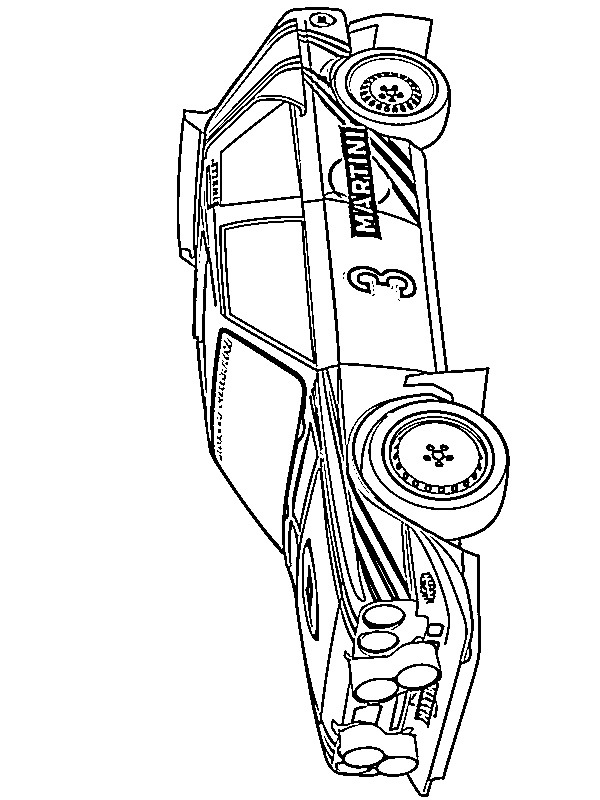 Lancia Delta S4 Målarbild