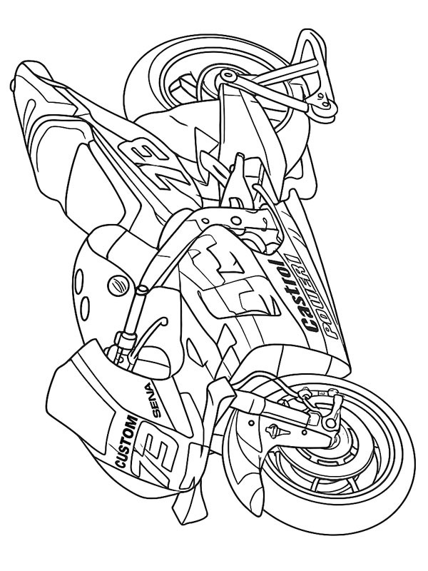 LCR Honda MotoGP Målarbild LCR Honda MotoGP Målarbild
