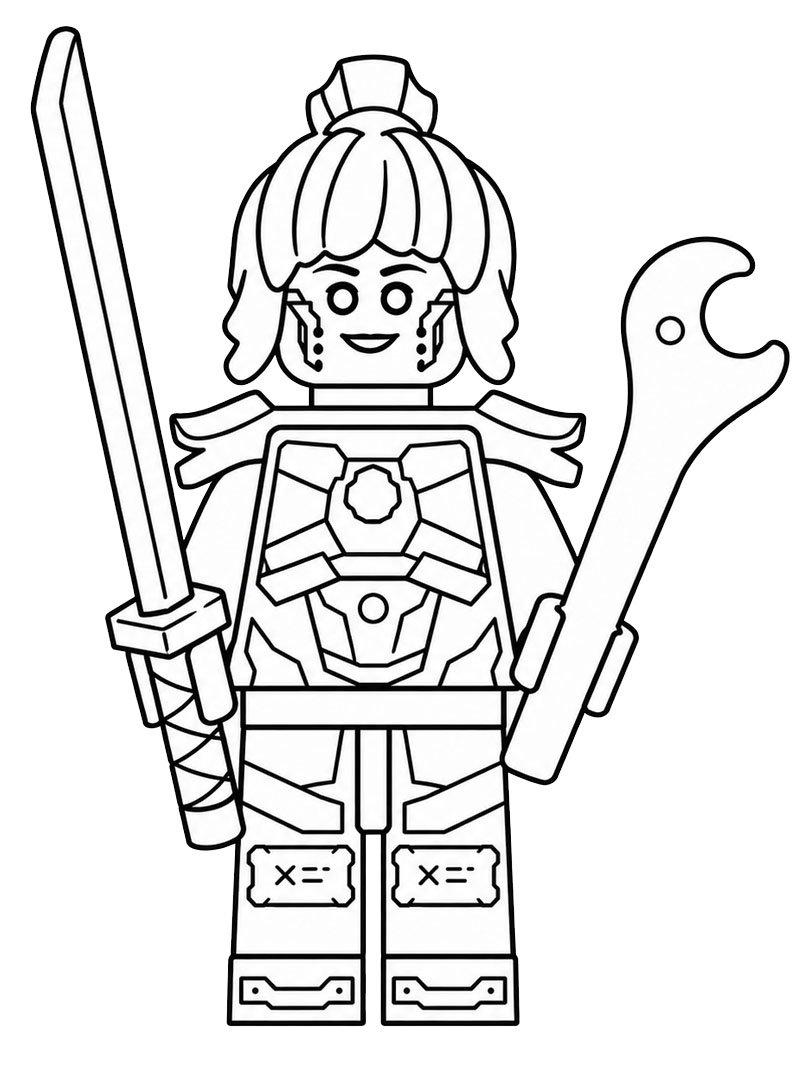 LEGO Ninjago P.I.X.A.L. Målarbild LEGO Ninjago P.I.X.A.L. Målarbild