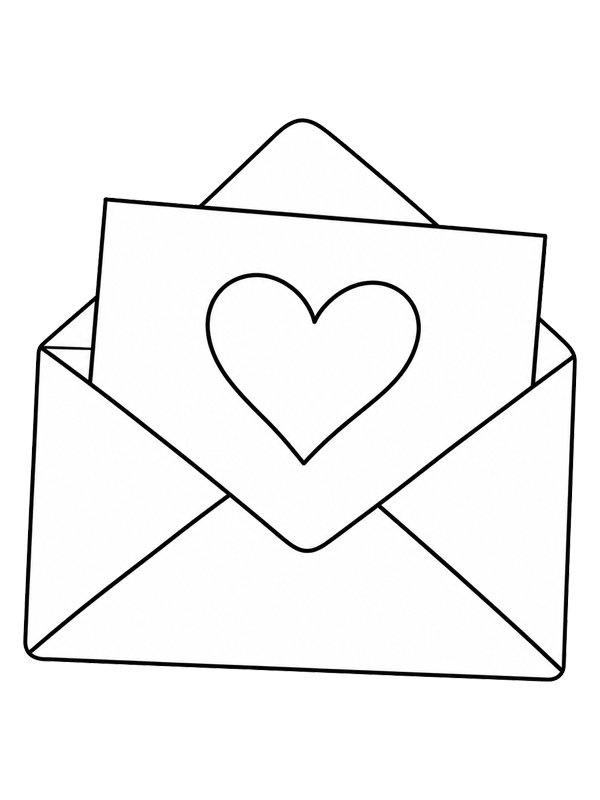 K&auml;rleksbrev Målarbild