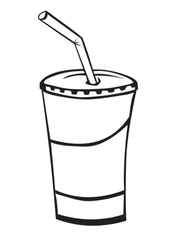 Milkshake Målarbild