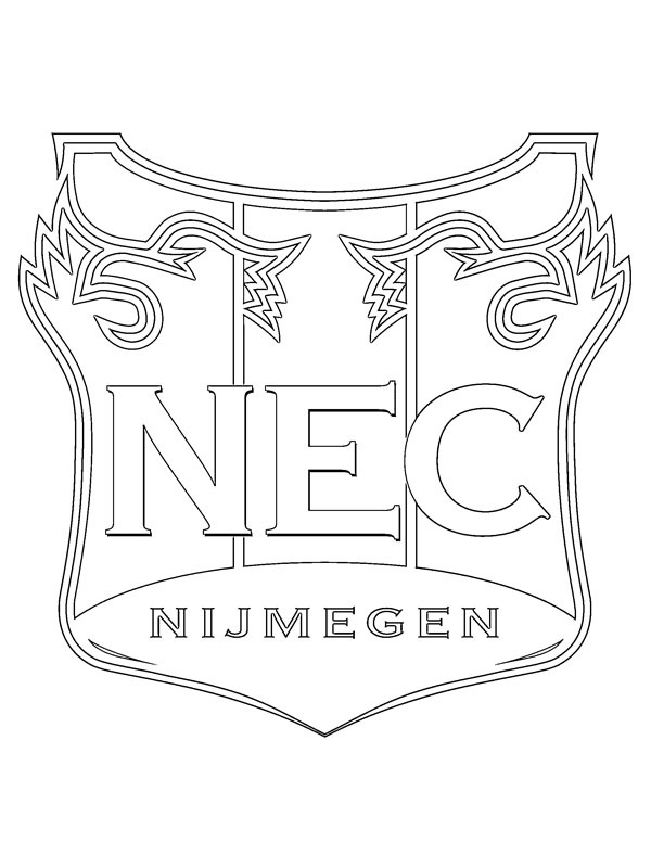 NEC Nijmegen Målarbild