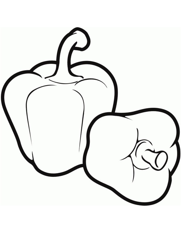 Paprika Målarbild Paprika Målarbild