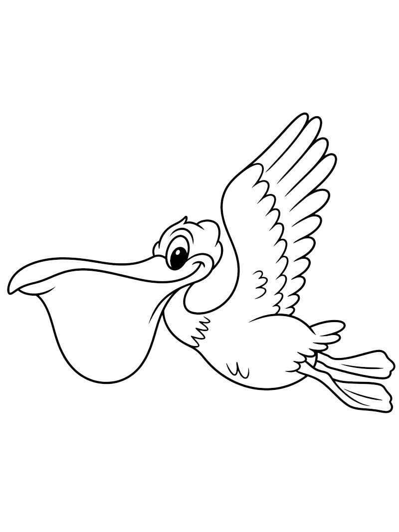 Pelikan Målarbild