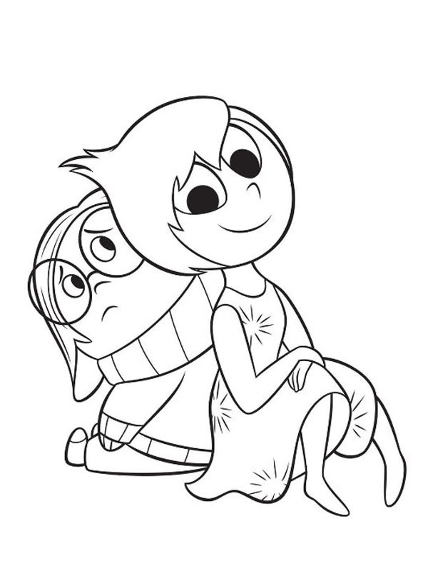 Glädje och Vemod Målarbild Glädje och Vemod Målarbild