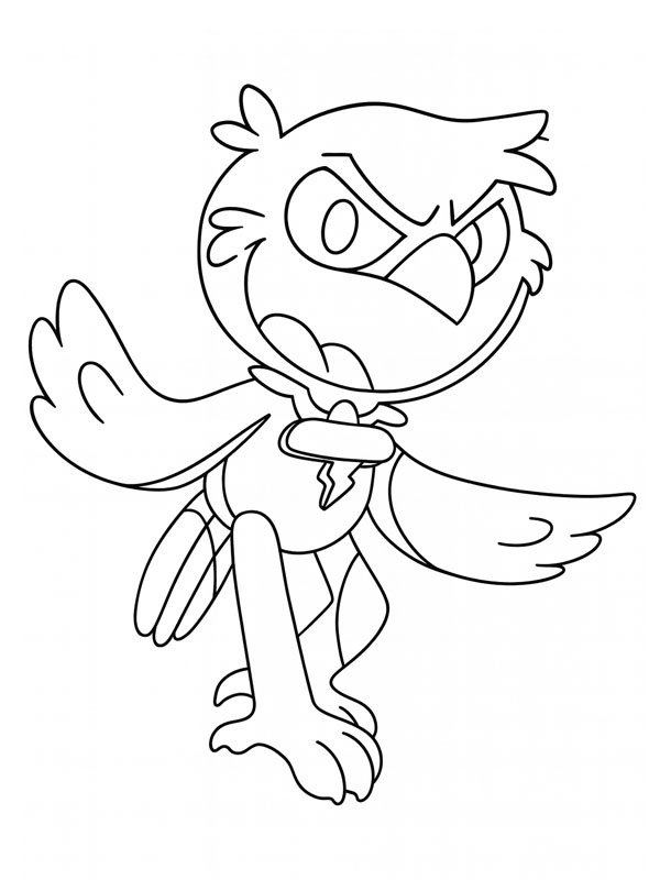 Poe Poppy Playtime Målarbild Poe Poppy Playtime Målarbild