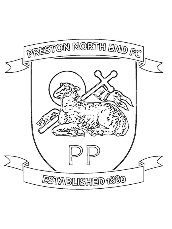 Preston North End FC Målarbild