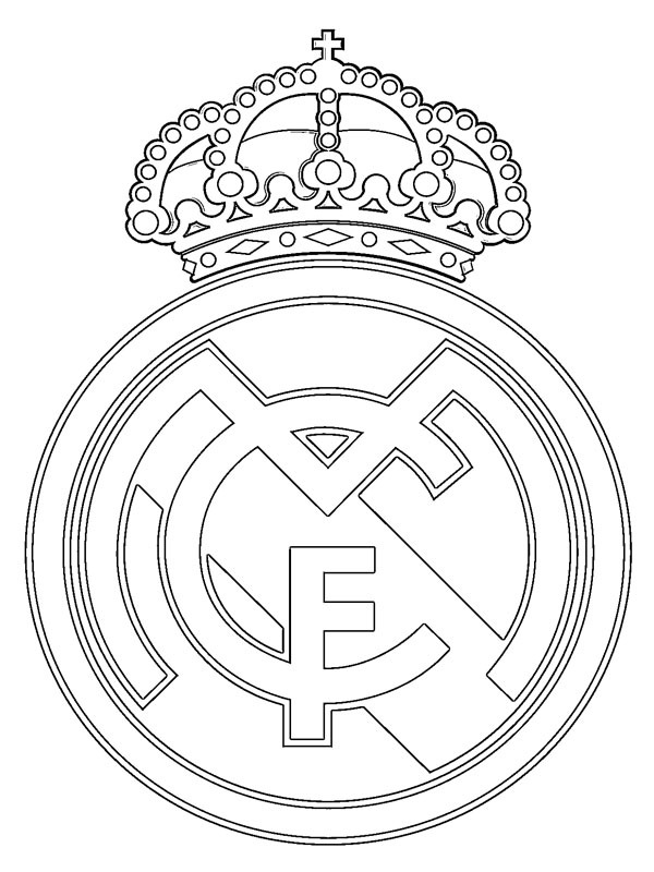 Real Madrid Målarbild