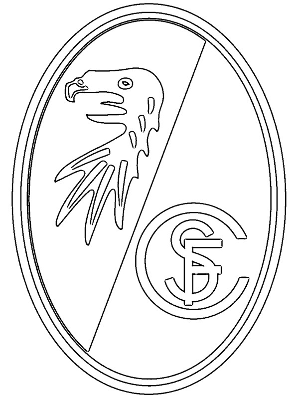 SC Freiburg Målarbild