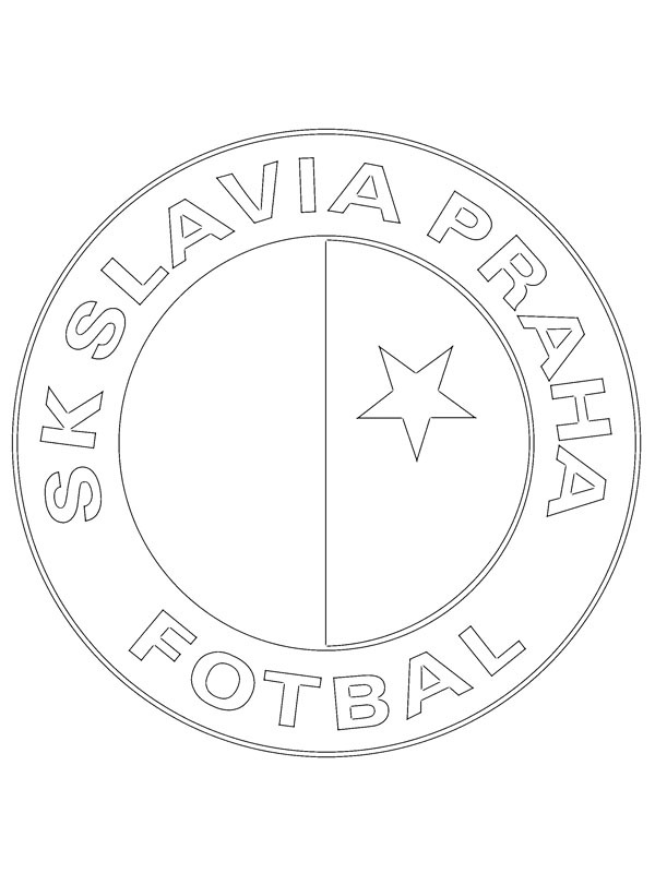 SK Slavia Prague Målarbild