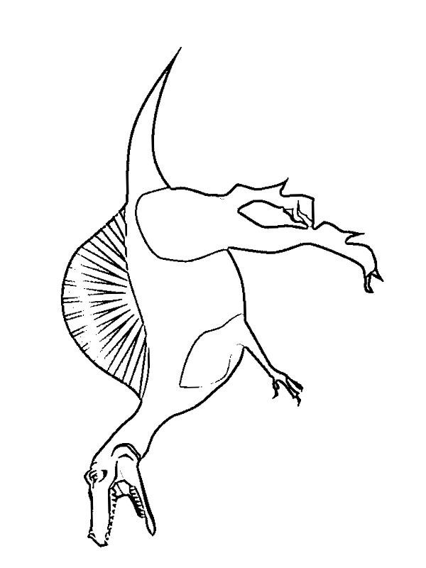 Spinosaurus Målarbild