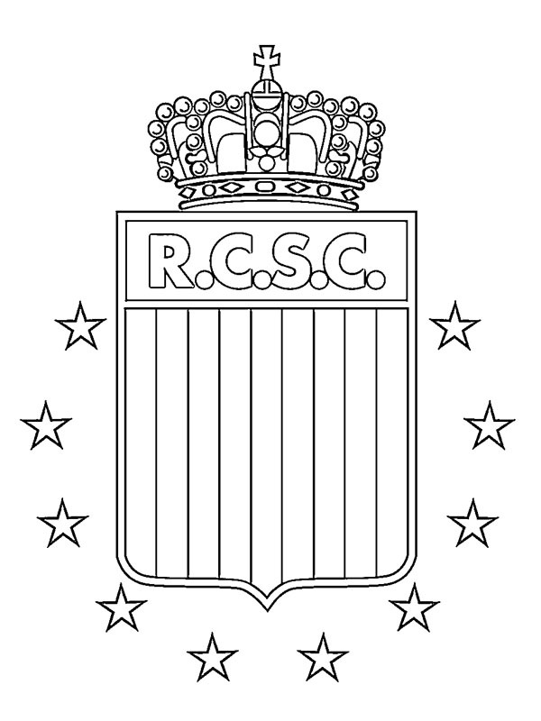 Royal Charleroi Sporting Club Målarbild