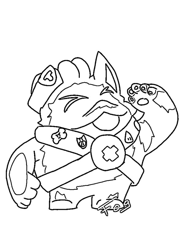 Squeak Brawl Stars Målarbild Squeak Brawl Stars Målarbild