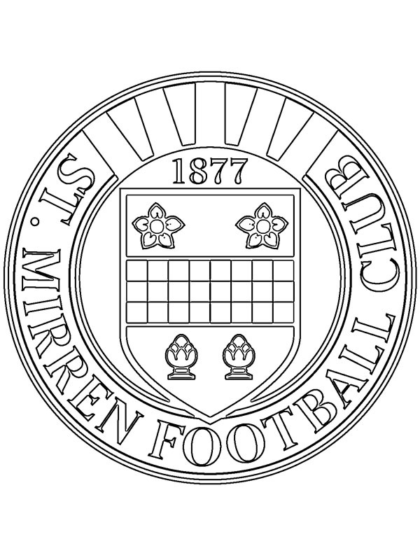 St Mirren Football Club Målarbild