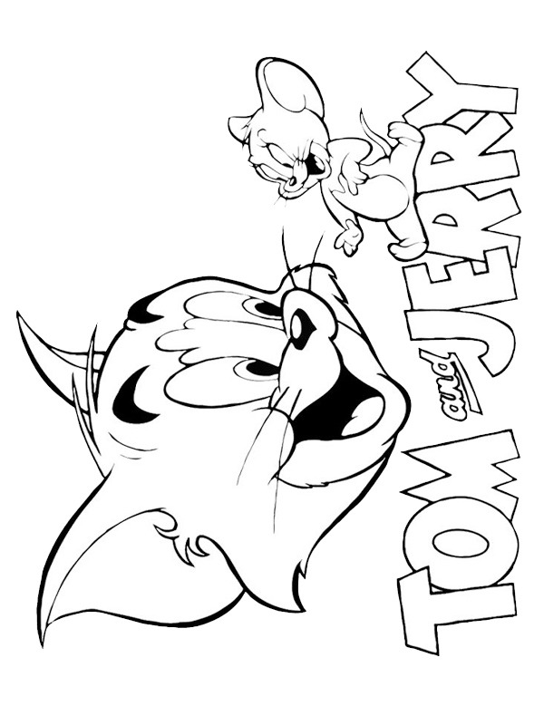 Tom och Jerry Målarbild