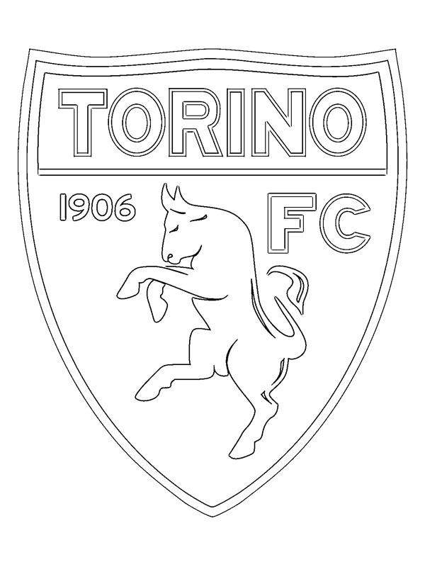 Torino FC Målarbild Torino FC Målarbild