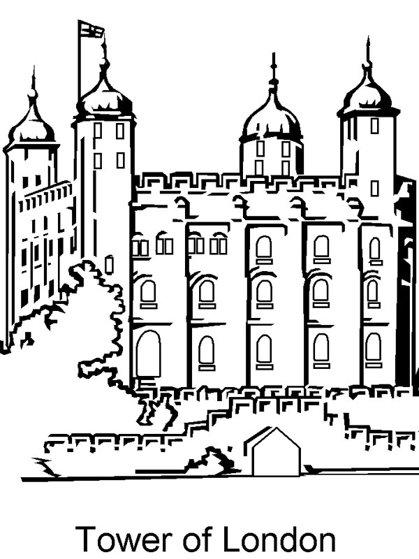 Tower of London Målarbild