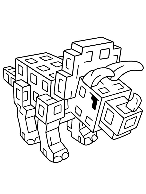 Triceratops (Grow a Garden) Målarbild Triceratops (Grow a Garden) Målarbild