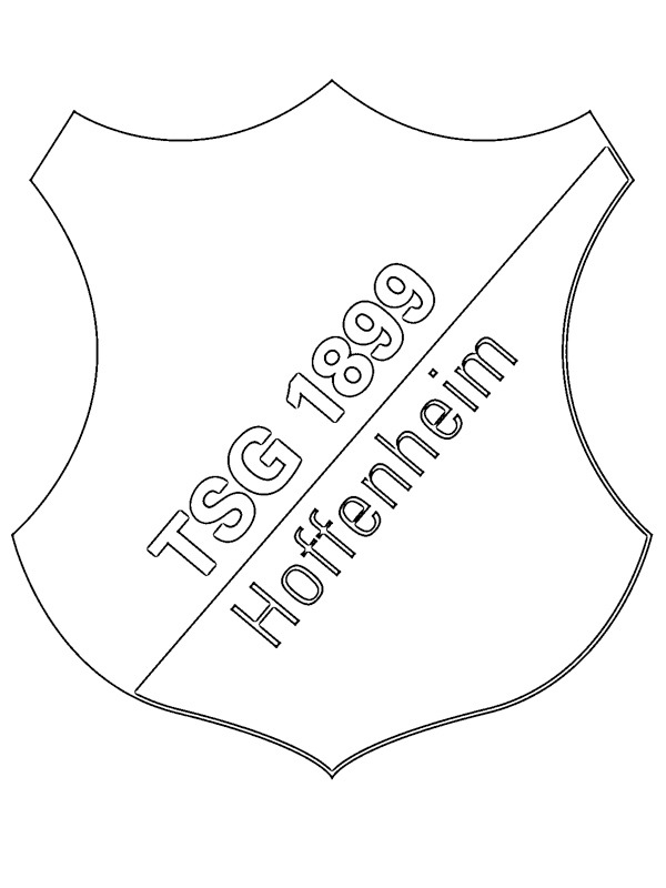 TSG 1899 Hoffenheim Målarbild